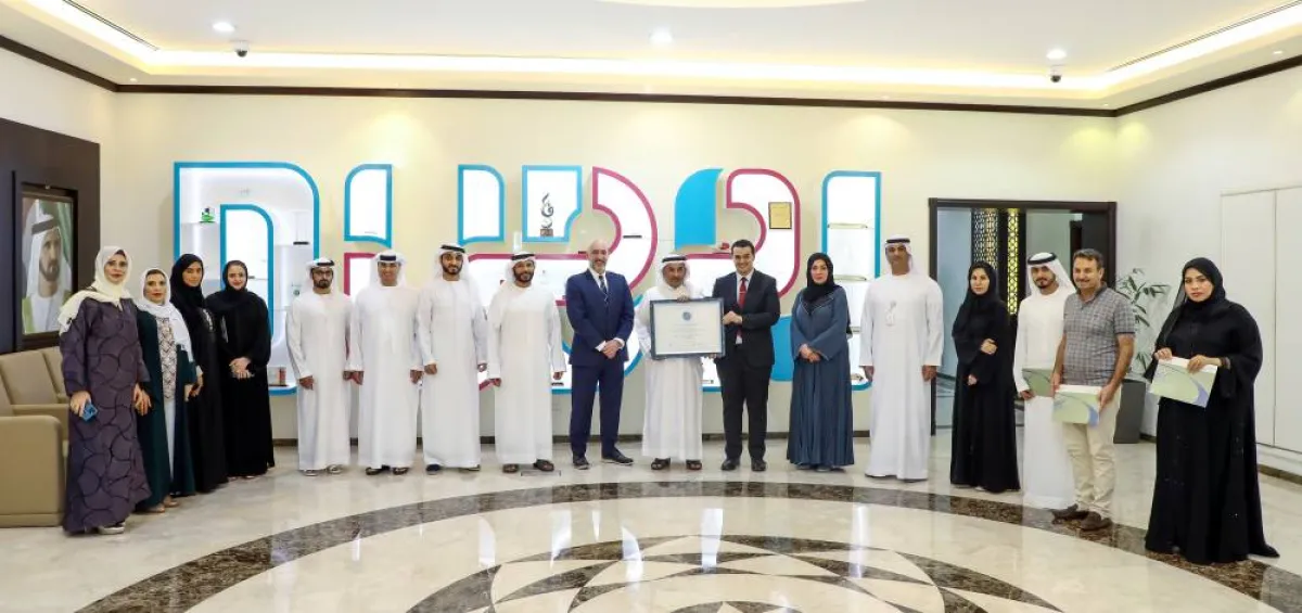 "أراضي دبي" تحصل على "تصنيف ويل للصحة والسلامة". الصورة من مكتب دبي الإعلامي