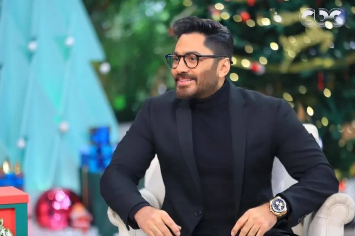 تامر حسني - الصورة من صفحته الرسمية على الفيس بوك