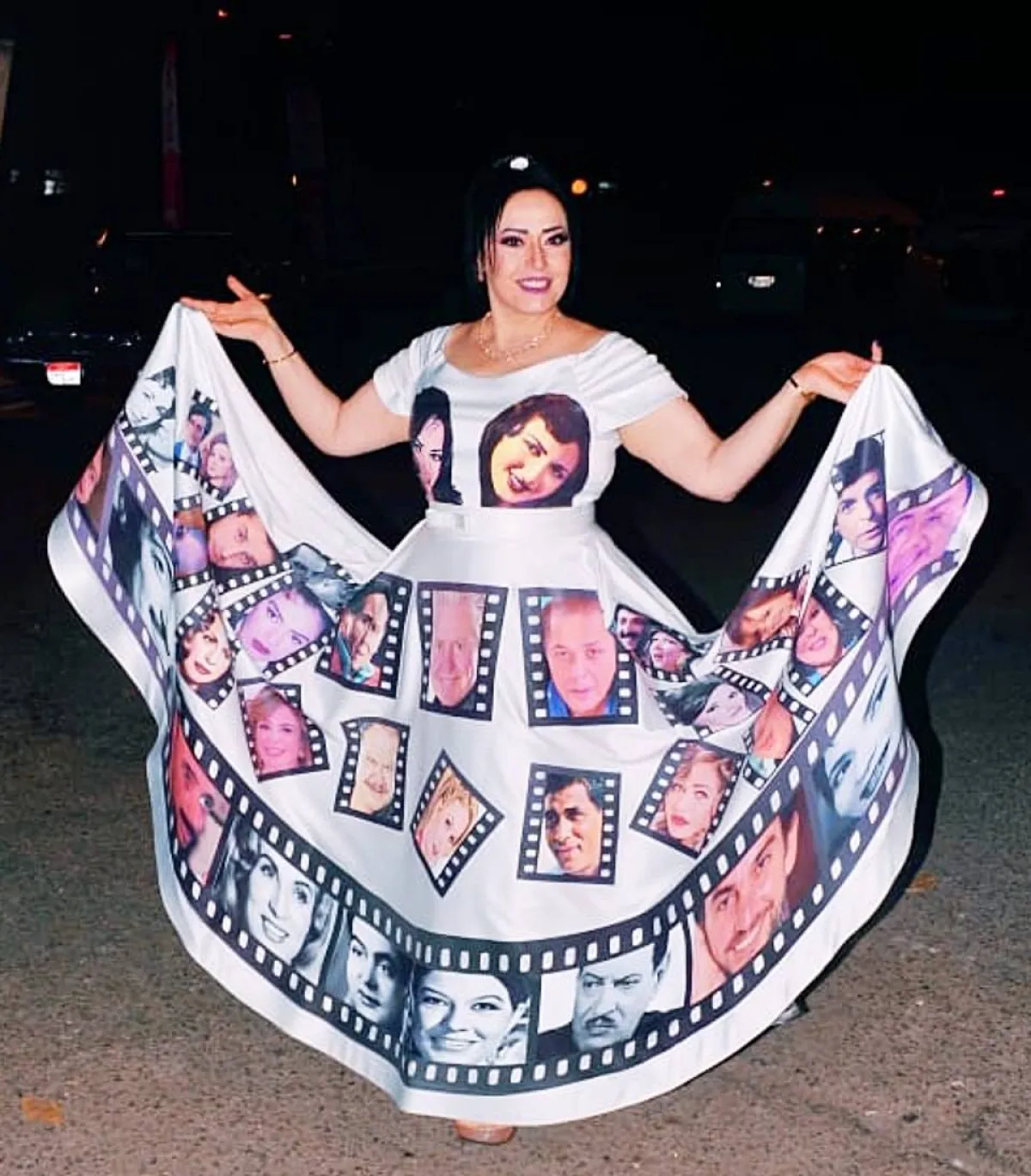 هند عاكف - صورة من صفحتها على فيسبوك