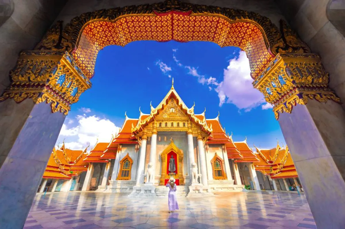 سائحة في بانكوك