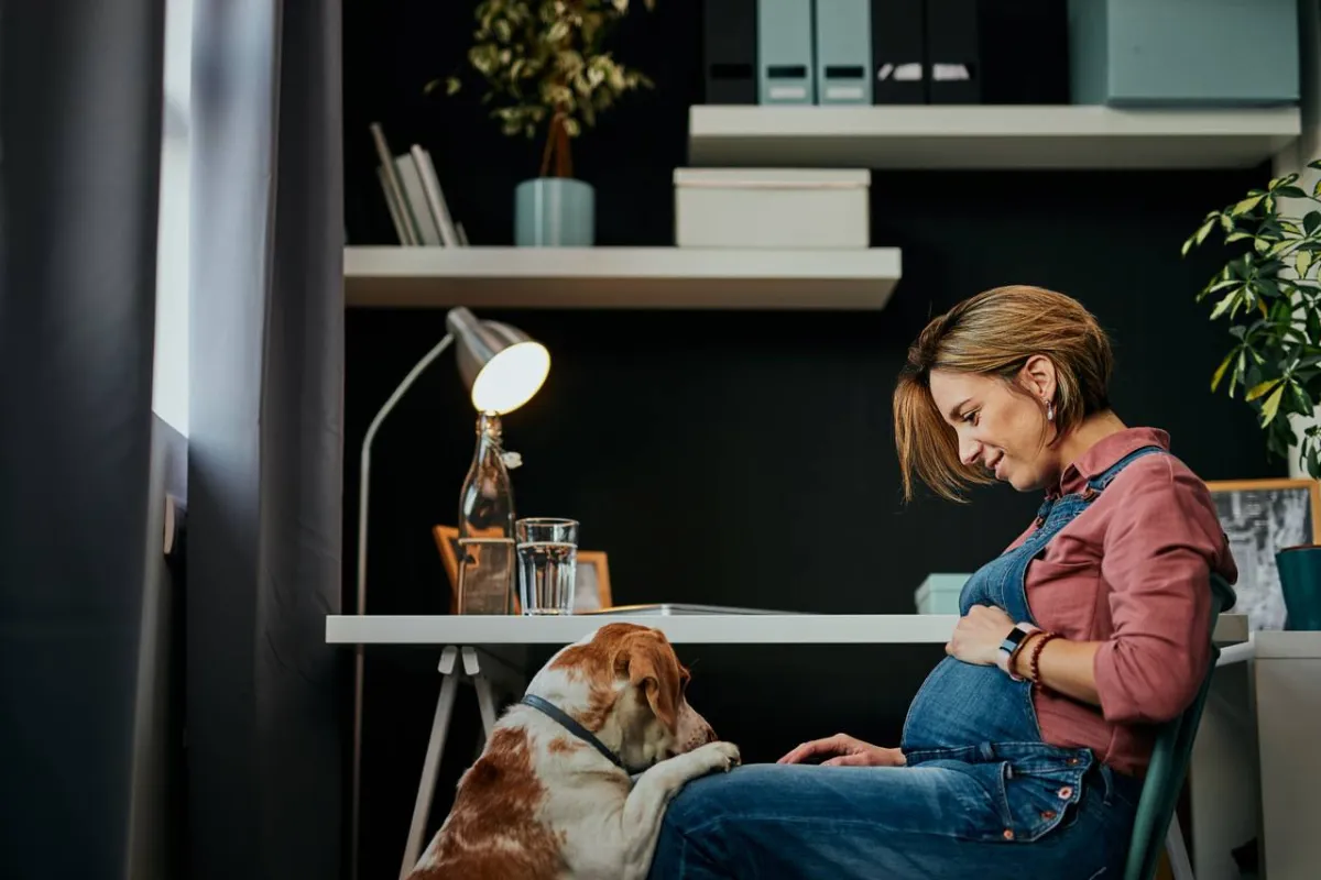 صوة لحامل في تجاوزت الأربعين