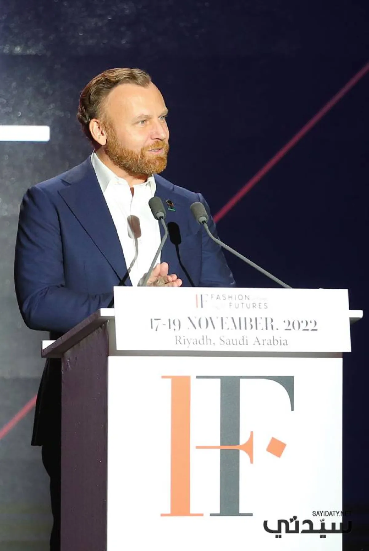 الرئيس التنفيذي لهيئة الأزياء السعودية بوراك شاكماك
