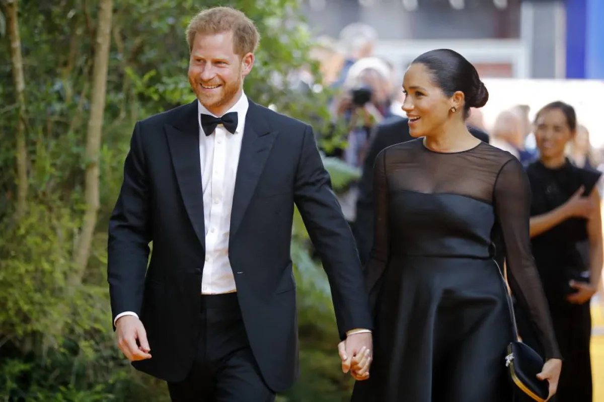 Britain's Prince Harry, Duke of Sussex and Britain's Meghan, Duchess of Sussex in London on July 14, 2019. Tolga AKMEN / AFP