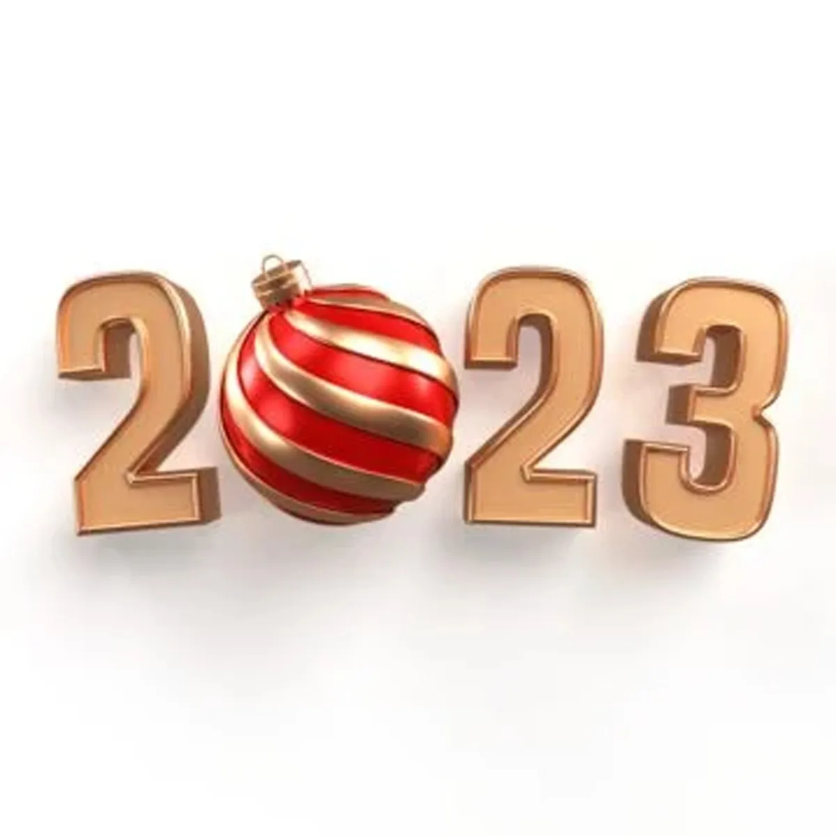 بطاقات تهنئة بالعام الجديد 2023