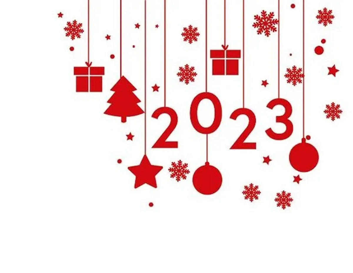 بطاقات تهنئة بالعام الجديد 2023