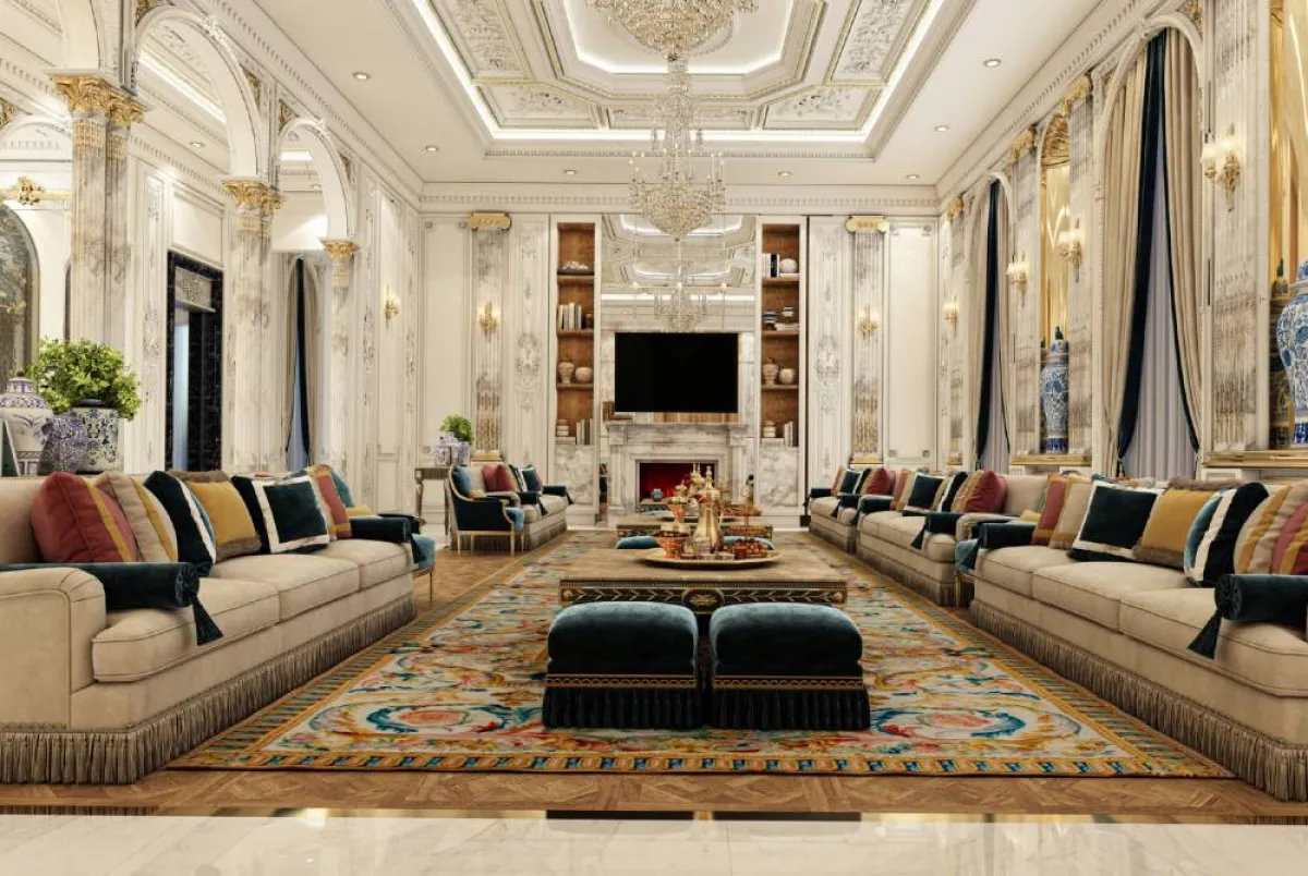 إطارات الحائط الجبسية تجعل الغرفة أكثر أناقة إذا تم توزيعها بالشكل الصحيح