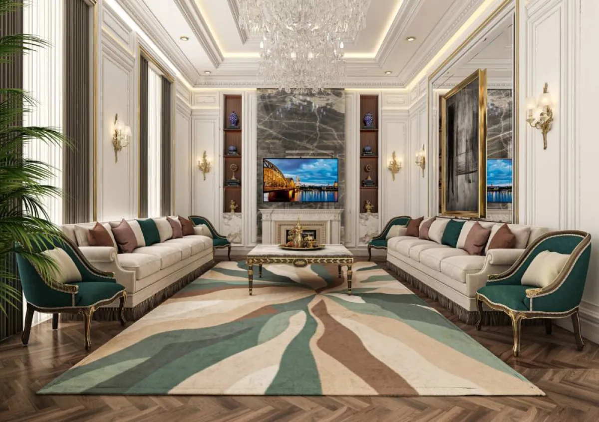 من المفضل اعتماد مجموعة من الألوان المريحة التي تمدّ القاطنين بالشعور بالدفء