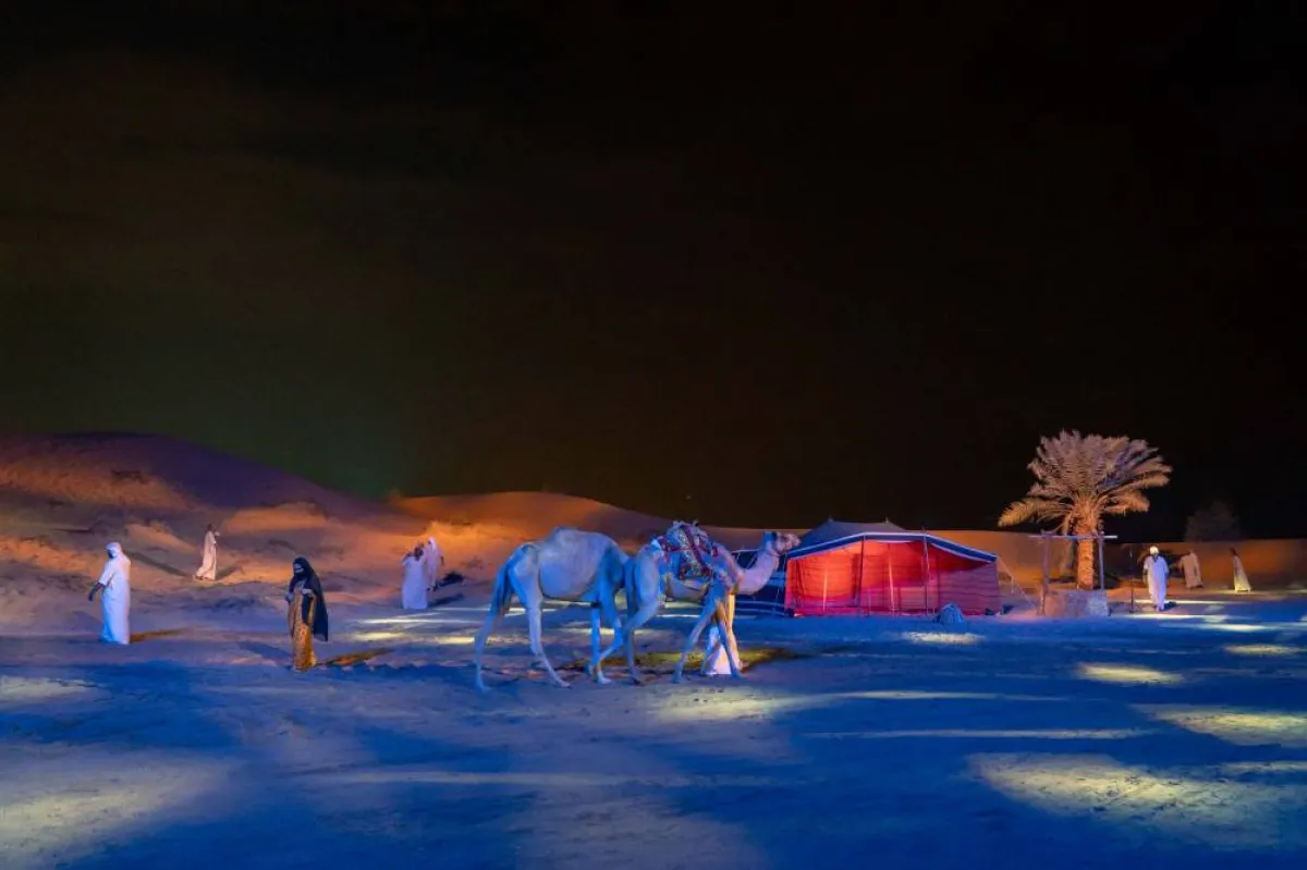  مسرحية "سلوم العرب". الصورة من "وام"