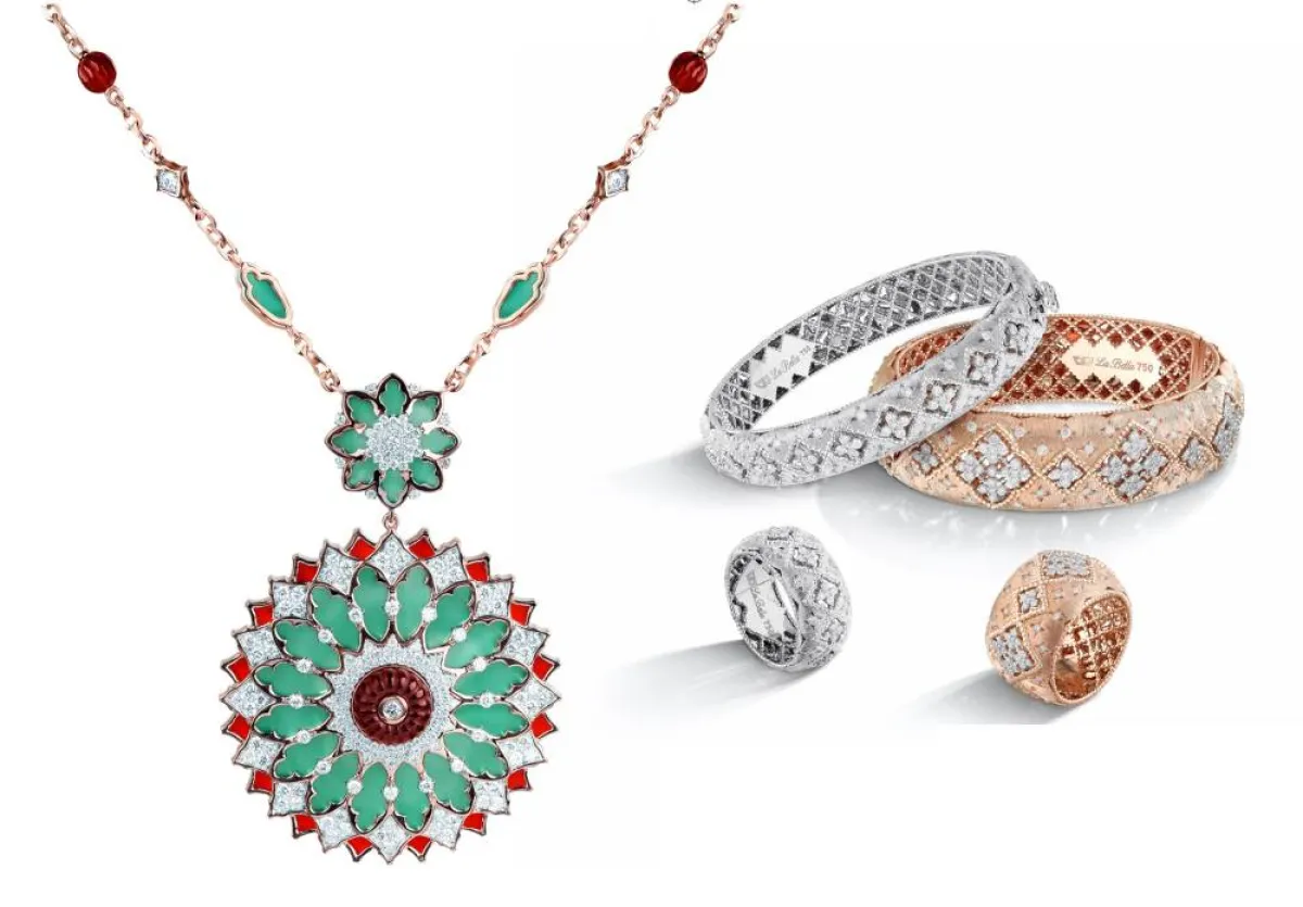 مجوهرات من تصميم المصمم صهيب الشيخ