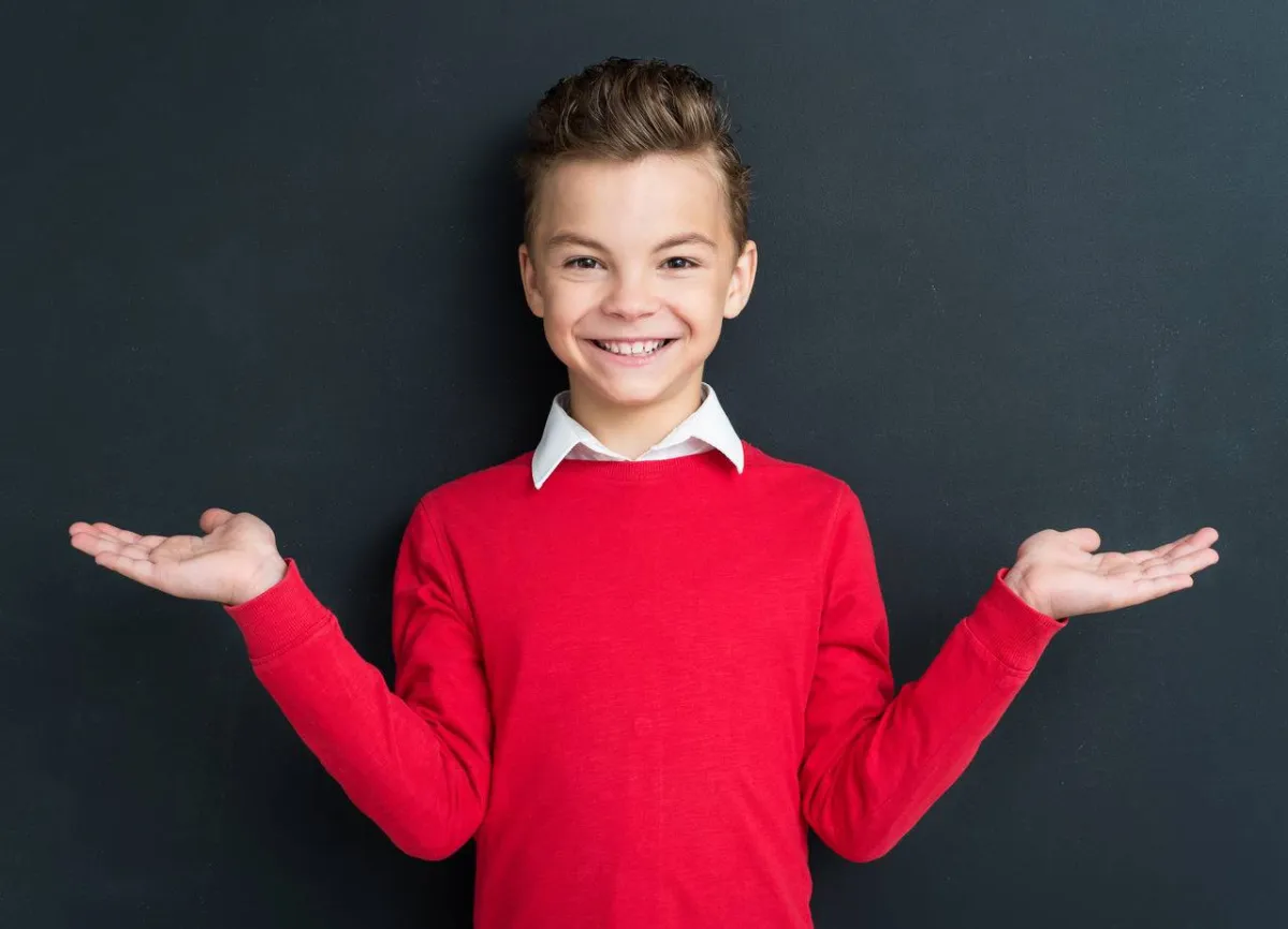 صورة لطفل محترم