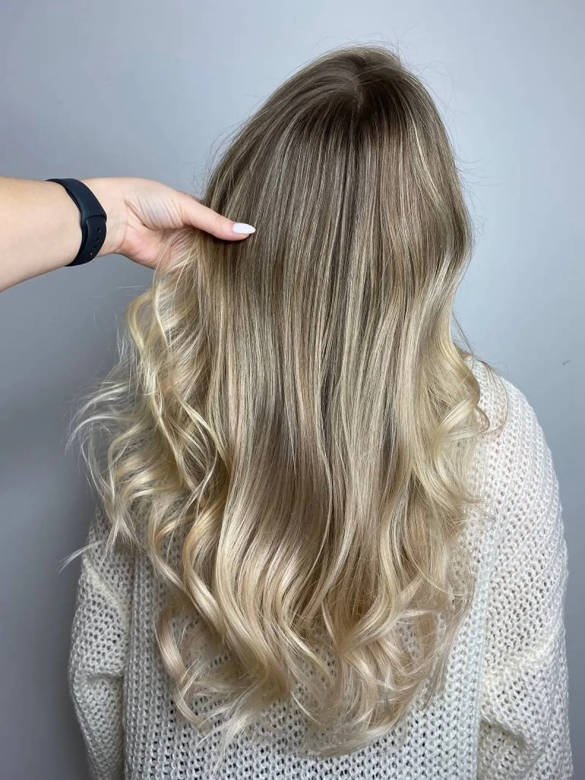 الشعر المصبوغ