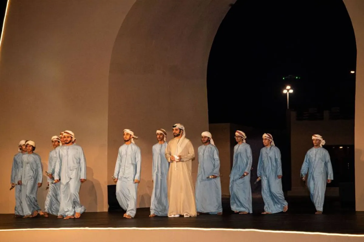 بطولة فزاع لليولة في المرموم- الصورة من مركز حمدان بن محمد لإحياء التراث 