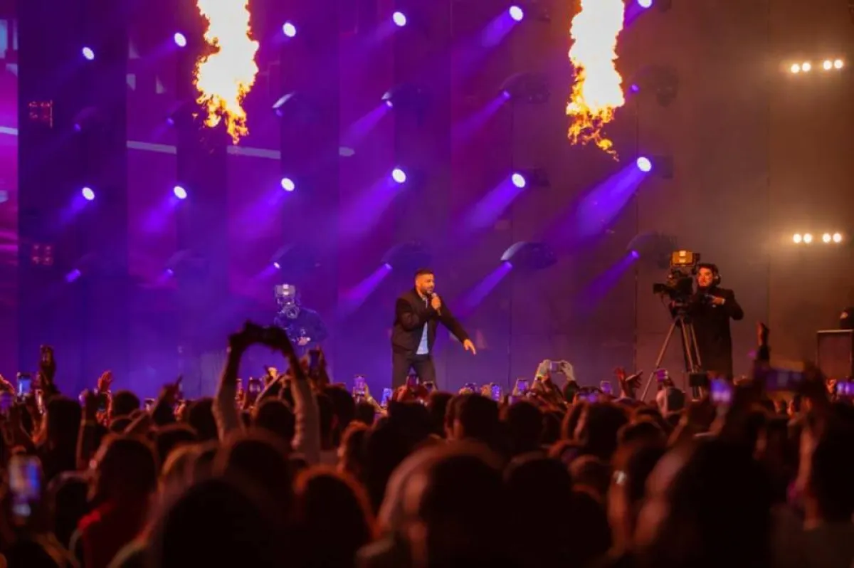 محمد حماقي- الصورة من المركز الاعلامي لـ بنش مارك