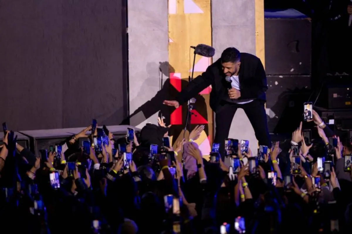 محمد حماقي- الصورة من المركز الاعلامي لـ بنش مارك