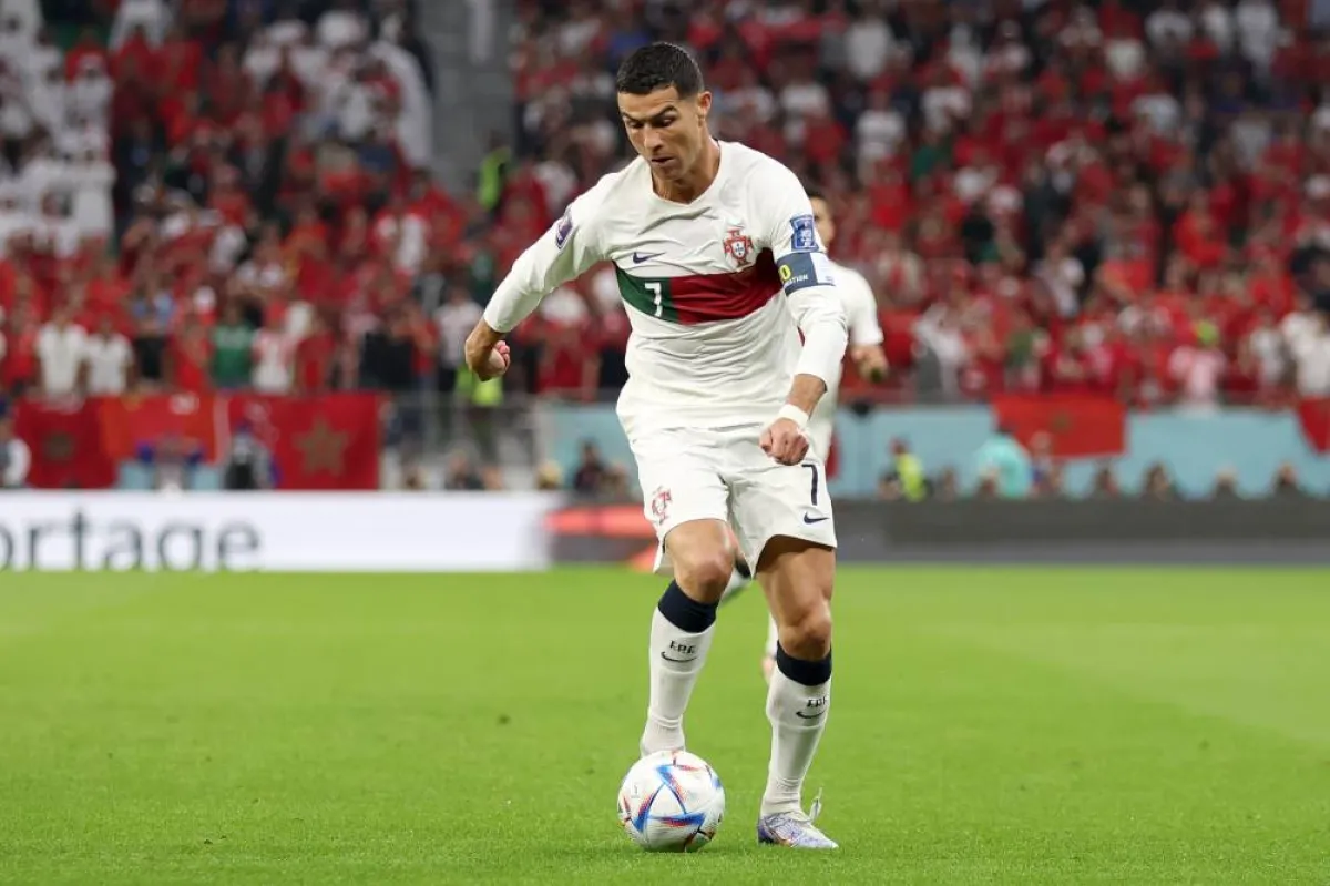 كريستيانو رونالدو يحقق رقما قياسيا بخوضه 196 مباراة مع منتخب البرتغال- الصورة من حساب كأس العالم FIFA 