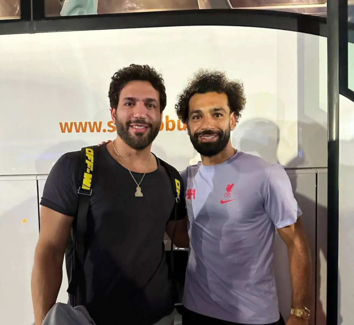 حسن الرداد ومحمد صلاح من دولة الإمارات - الصورة من حساب الرداد على انستغرام