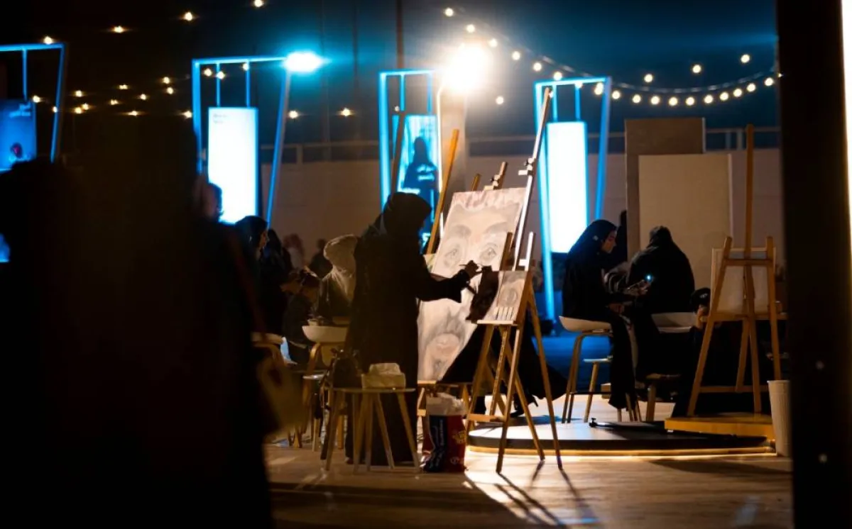 أسبوع مسك للفنون - الصورة من معهد مسك للفنون على الانستجرام