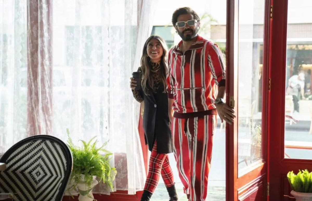 شجون الهاجري مع الفنان عبدالله بو شهري الصورة من حسابها على الانستغرام