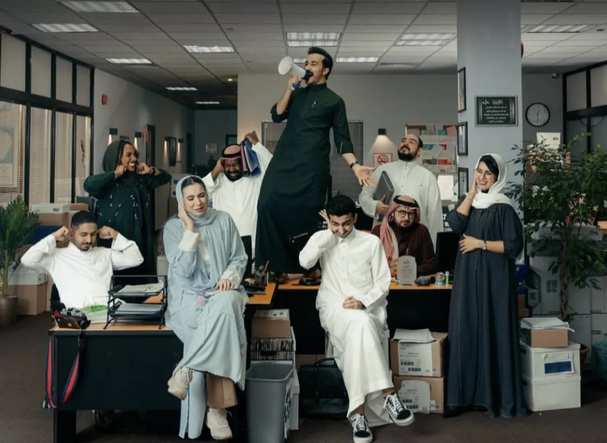 المكتب - الصورة من حساب صالح أبوعمرة على الانستجرام