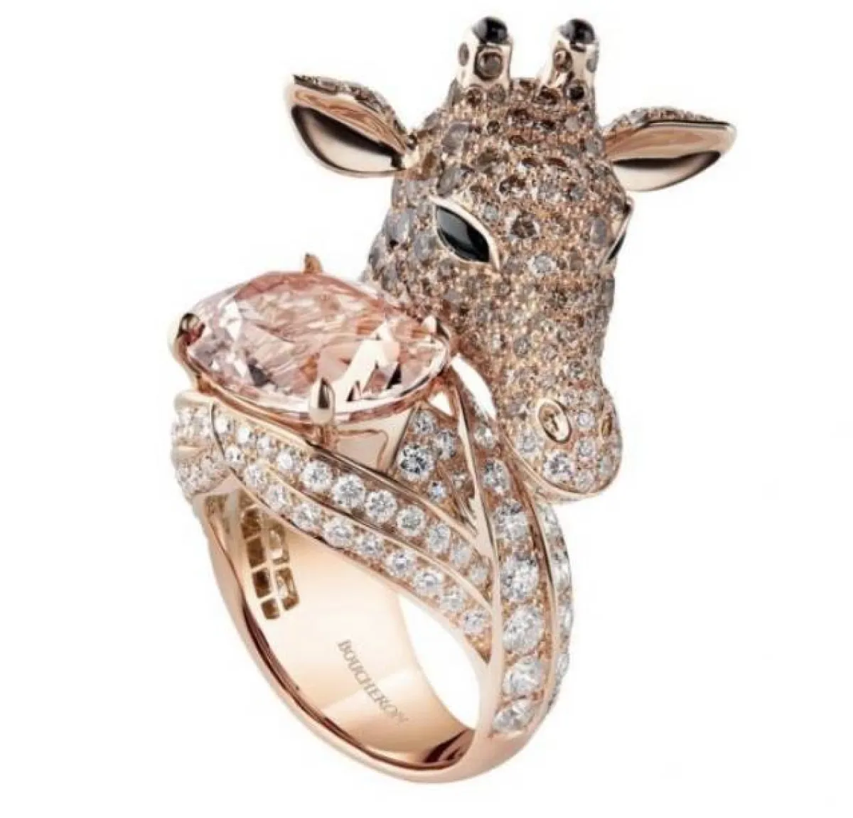 خاتم الزرافة من بوشرون Boucheron