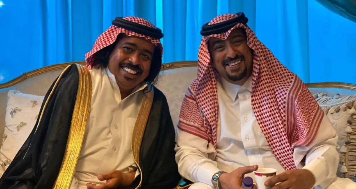 محمد العيسى وعلى الدويان - الصورة من فريق عمل فيلم عياض في الرياض