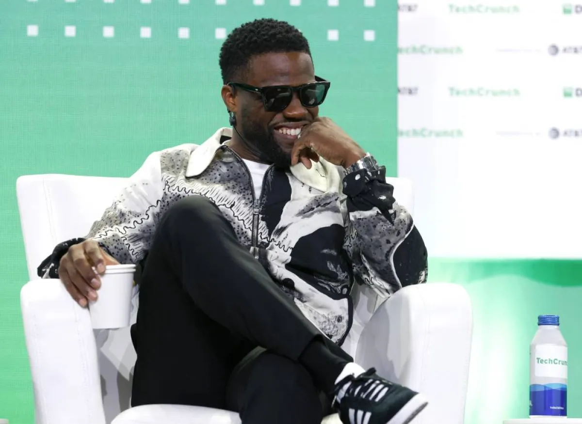 SAN FRANCISCO, CALIFORNIA - OCTOBER 19: Founder of HartBeat Ventures Kevin Hart speaks onstage during TechCrunch Disrupt 2022 on October 19, 2022 in San Francisco, California. Kimberly White/Getty Images for TechCrunch/AFP Kimberly White / GETTY IMAGES NORTH AMERICA / Getty Images via AFP