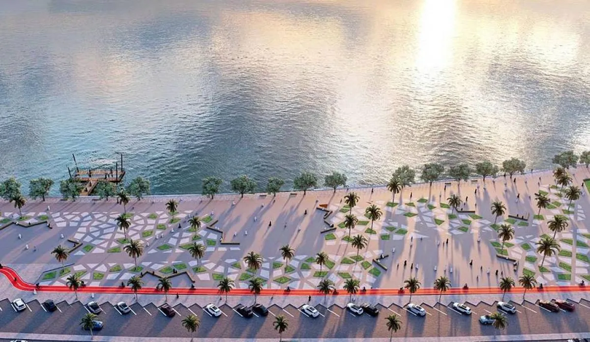 كورنيش الدمام. الصورة من "واس"