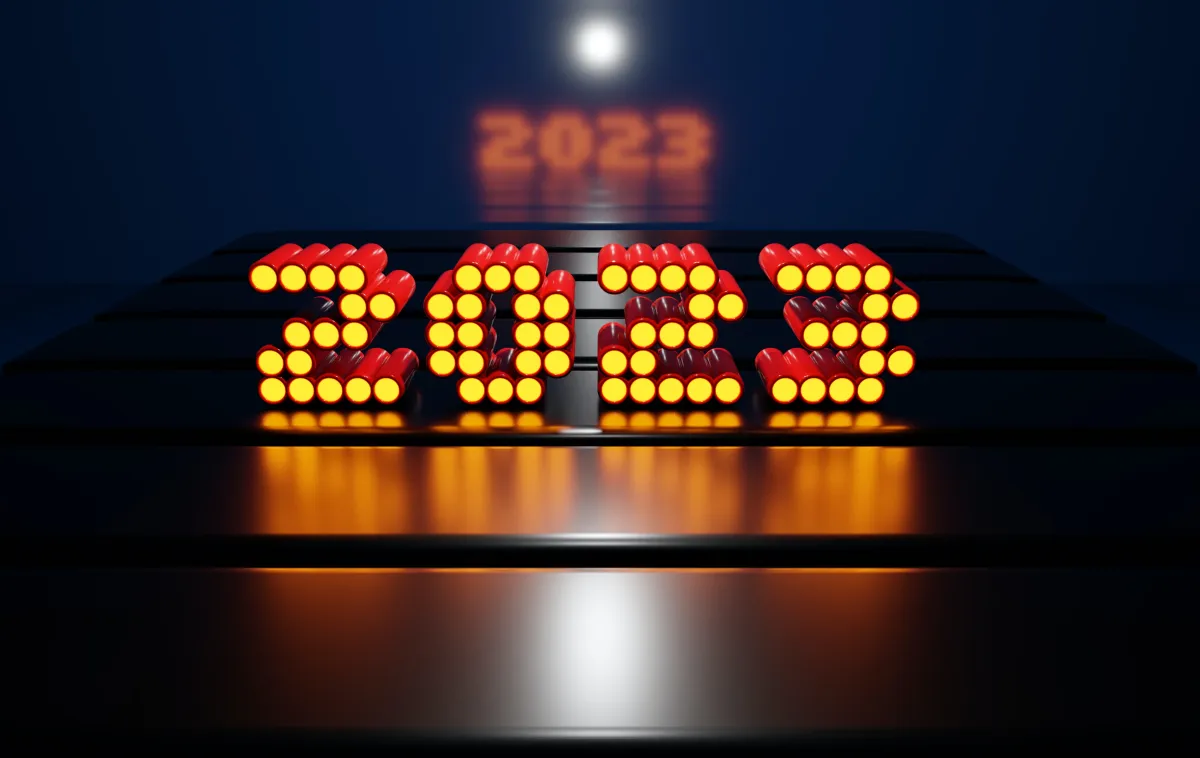 بطاقات معايدة راس السنة الميلادية 2023