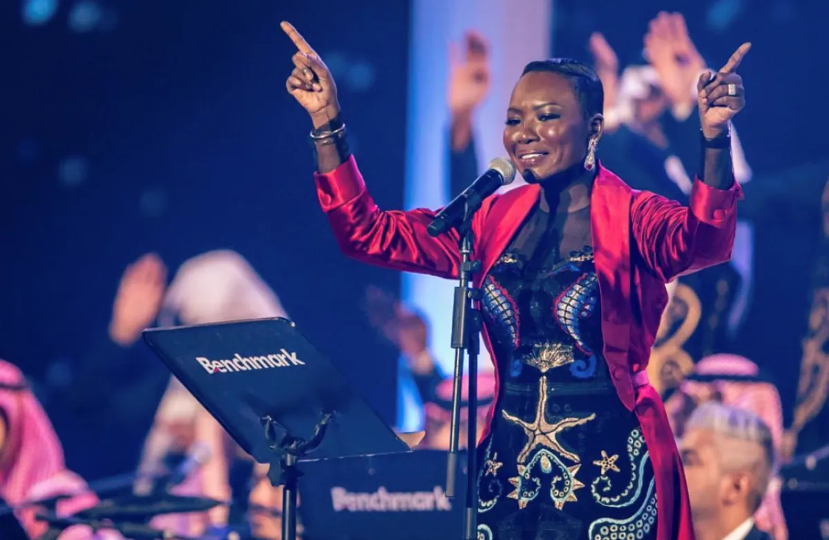 خديجة معاذ - الصورة من حساب موسم الرياض على الانستجرام