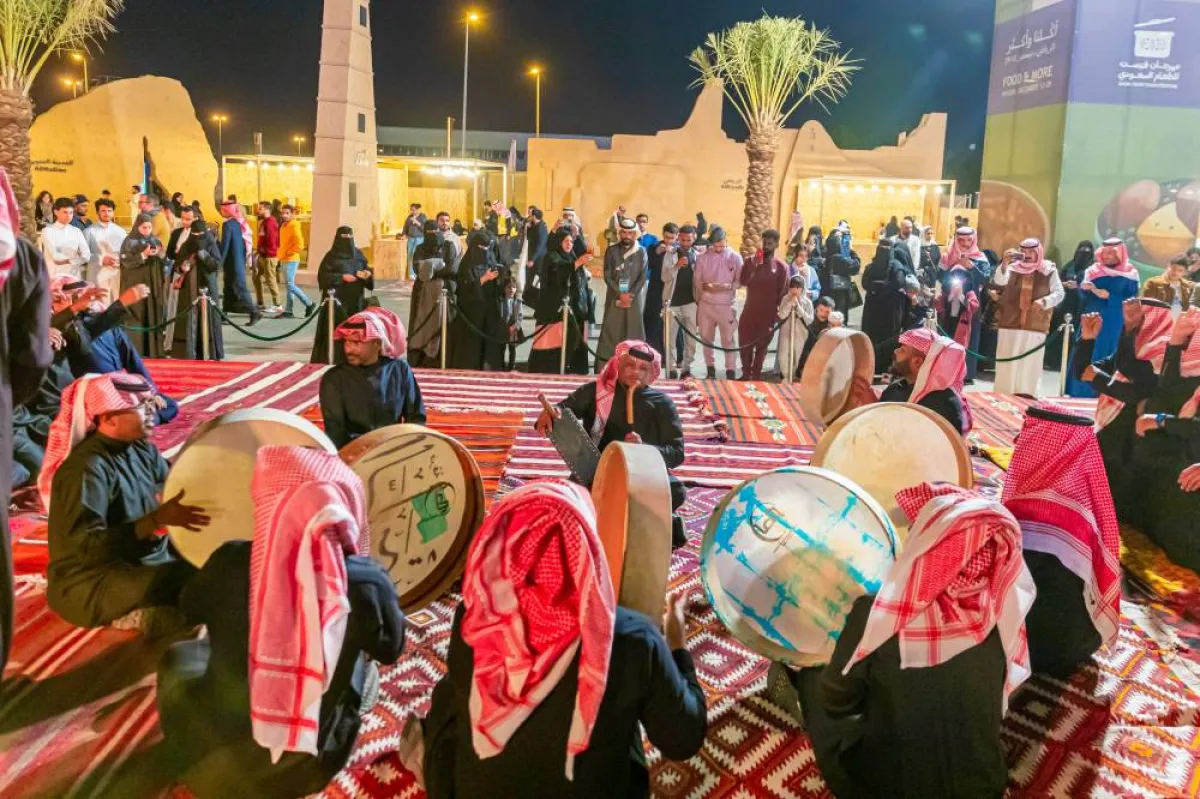 من مهرجان فيست للطعام السعودي - الصورة من المركز الاعلامي لوزارة الثقافة