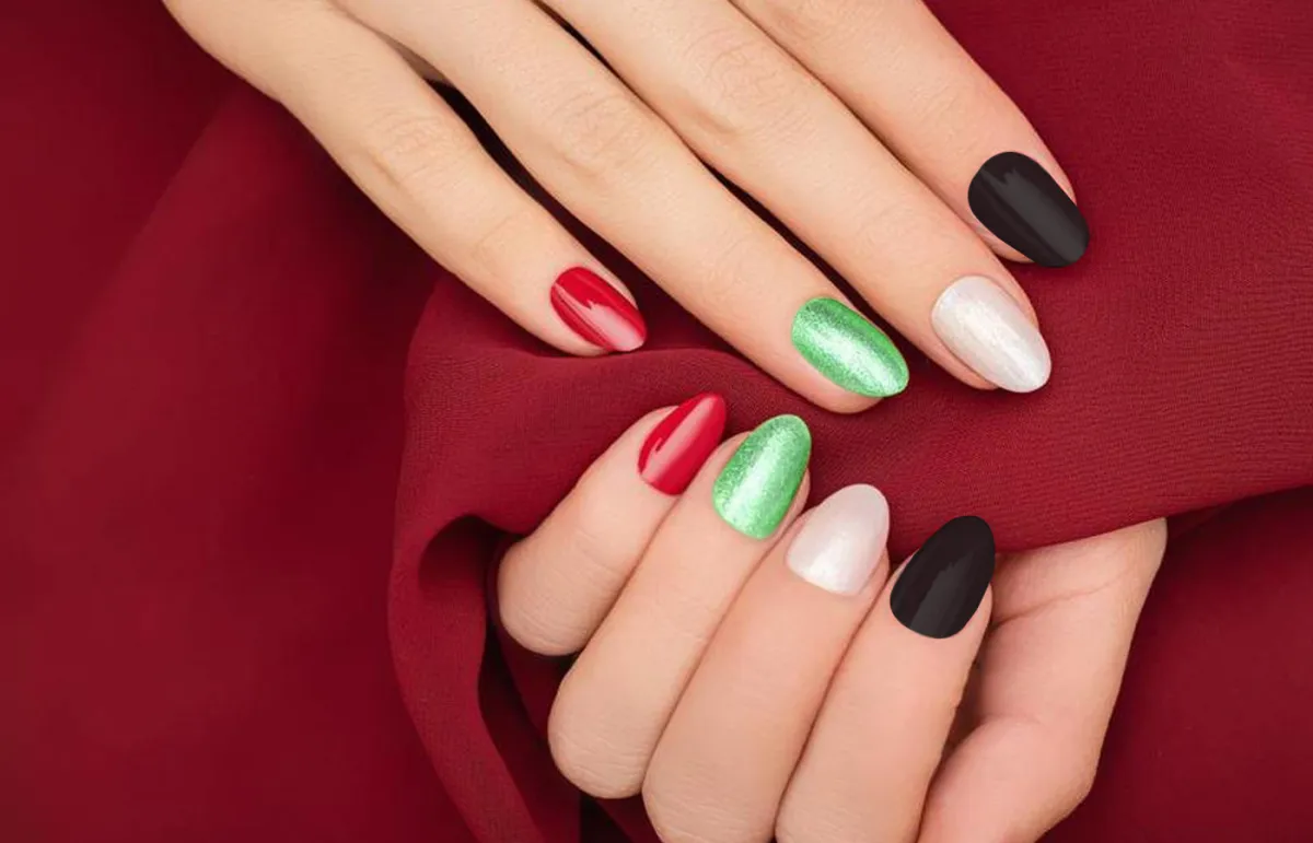 ألوان مناكير مناسبة لليوم الوطني الإماراتي 51