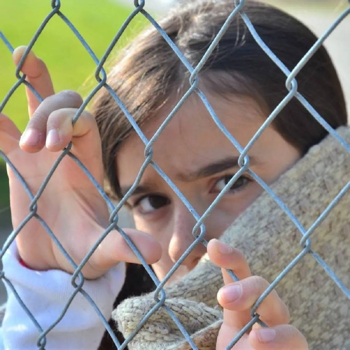 صورة لطفلة مكتئبة