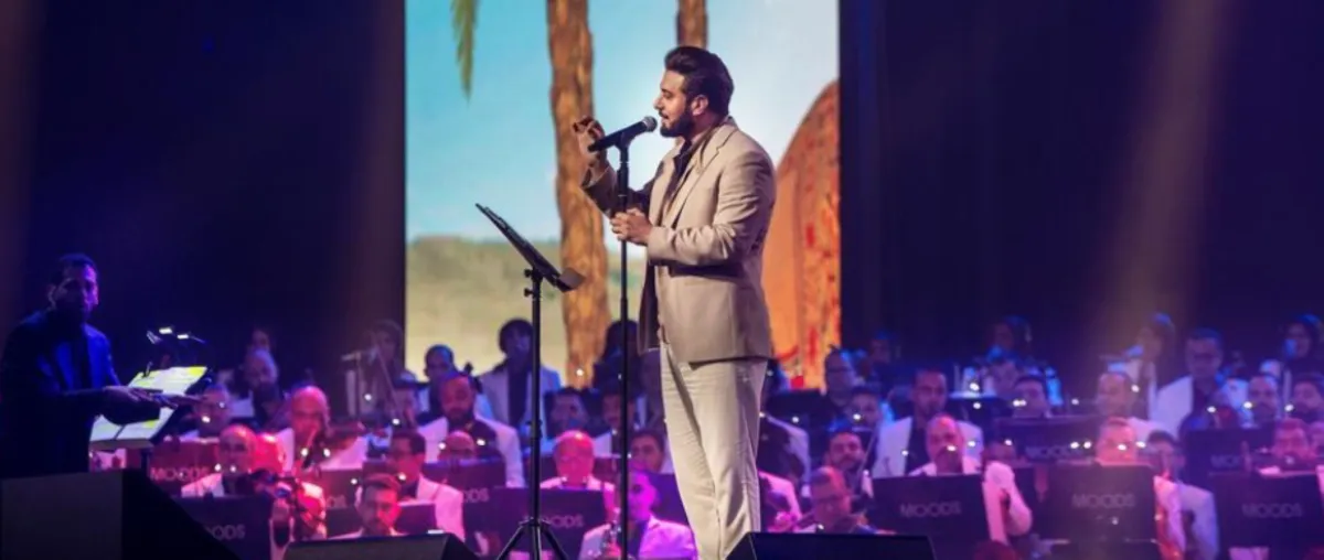 ماجد المهندس الصورة من حساب روتانا لايف على الانستغرام