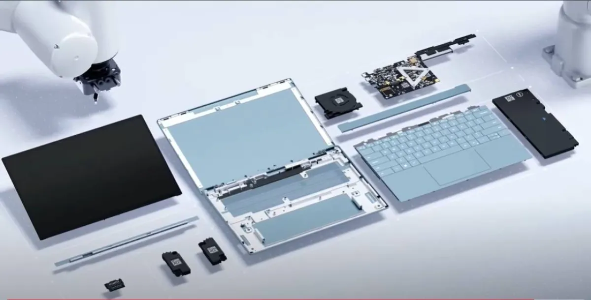 كمبيوتر محمول جديد يمكن تفكيكه في 30 ثانية - الصورة من Dell Technologies
