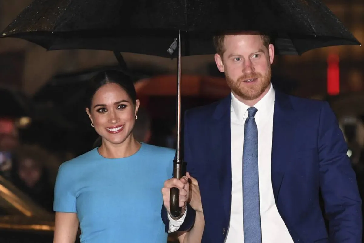 Britain's Prince Harry, Duke of Sussex (R) and Meghan, Duchess of Sussex / London on March 5, 2020 / Daniel LEAL / AFP