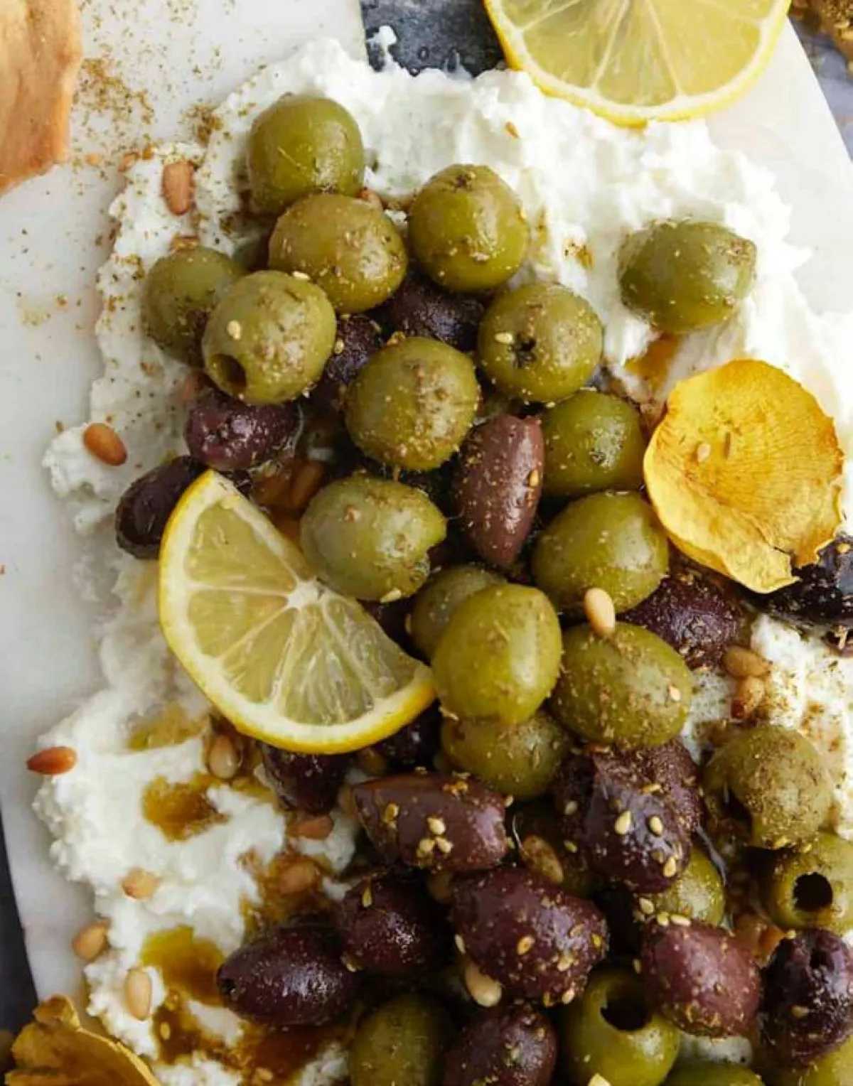 تغميسة جبنة الفيتا