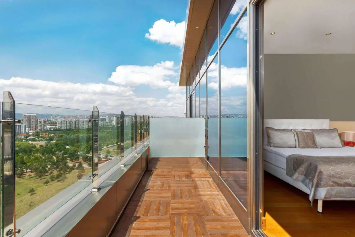 إطلالات جذابة من غرف فندق ويندهام أنقرة