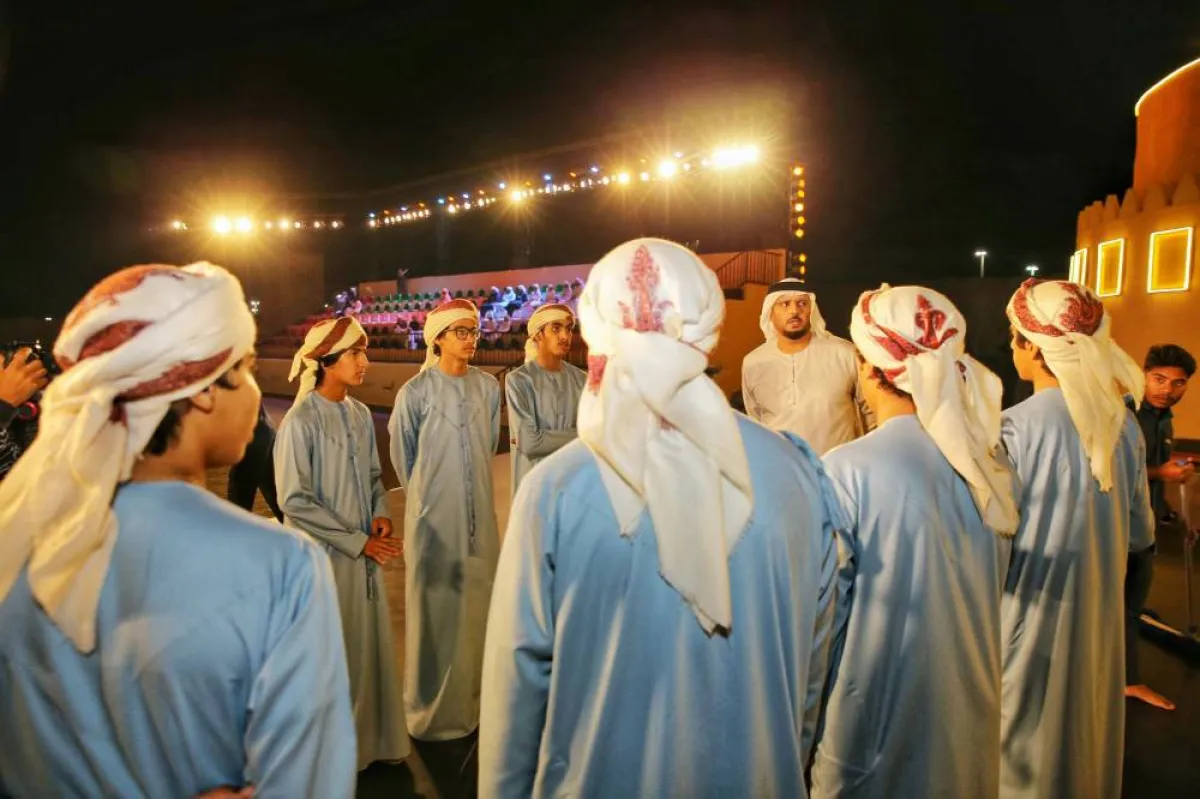 بطولة فزاع لليولة- الصورة من مركز حمدان بن محمد لإحياء التراث 