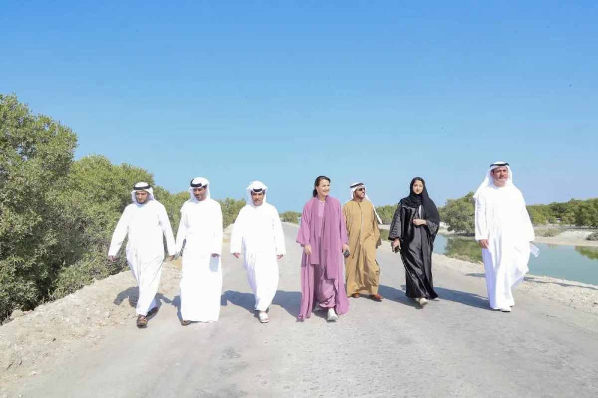  التغير المناخي والبيئة تطلق خارطة الطريق للمشروع الوطني لعزل الكربون. الصورة من "وام"