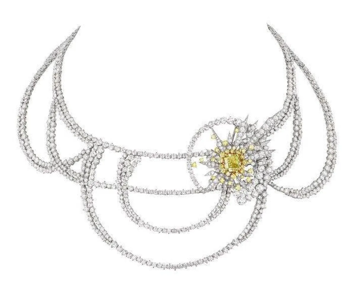 قلادة Soleil Glorieux من شوميه Chaumet