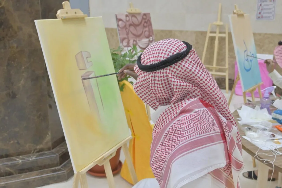 دعم وتعزيز دور الرئاسة الثقافي والمعرفي. الصورة من الحساب الرسمي لشؤون الحرمين