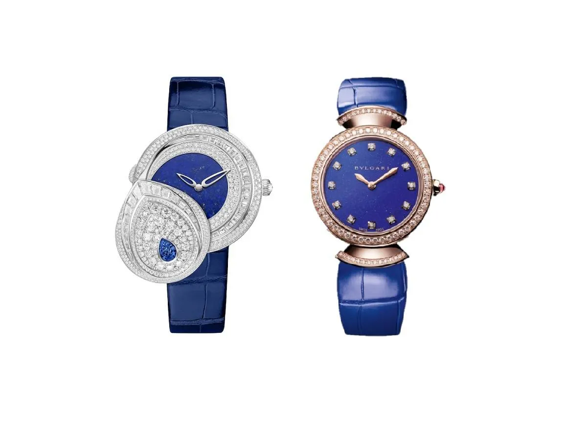 ساعات نسائية باللون الأزرق الملكي 2023