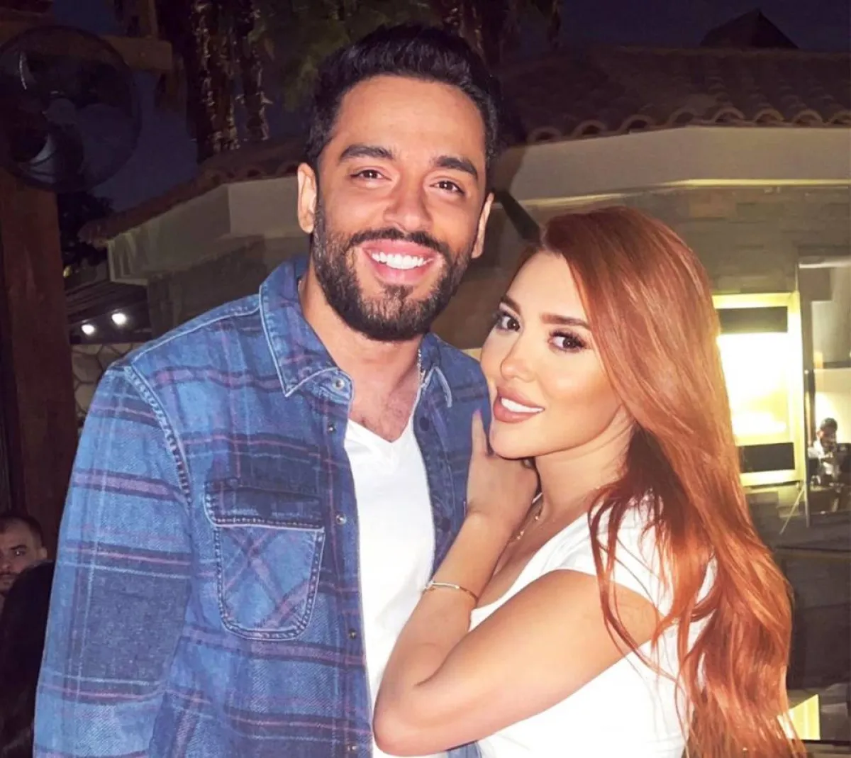 رامي جمال وزوجته ناريمان - الصورة من حسابها على انستغرام