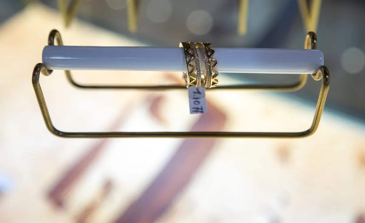 خاتم كيان للمصممة جميلة فقيهي (من متسابقات الجواهر العربية)