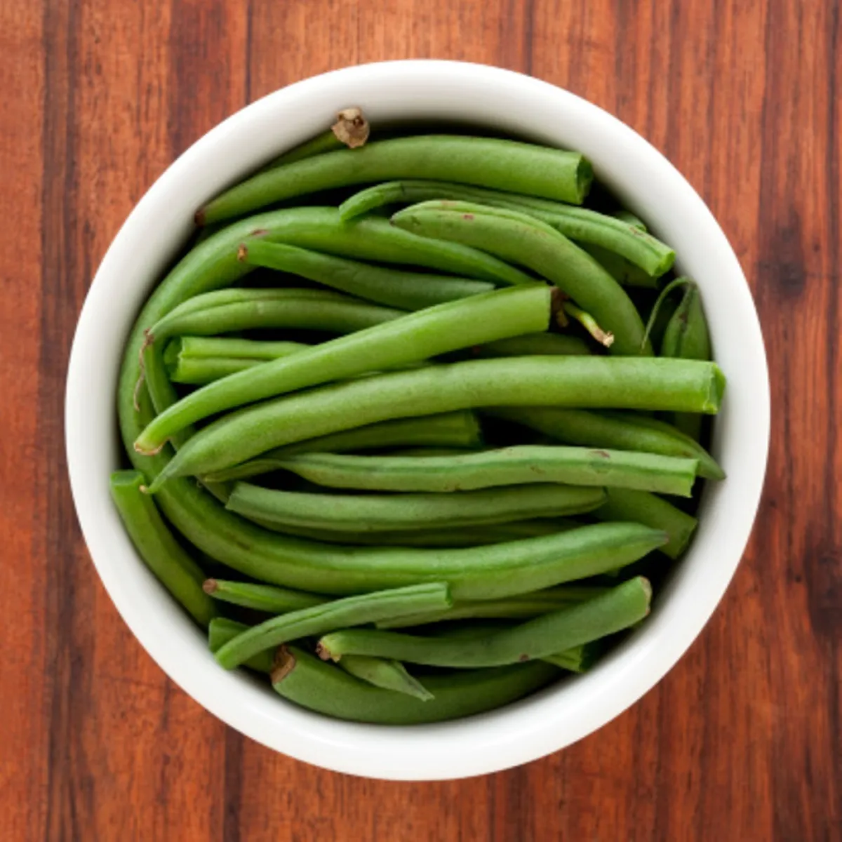 صورة لأعواد الفاصوليا الخضراء