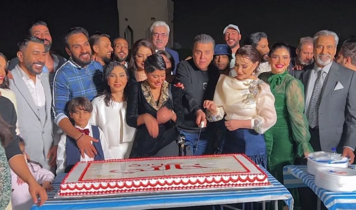 فريق عمل مسلسل "عودة خالتي " - صورة من صفحة سحر حسين على انستغرام