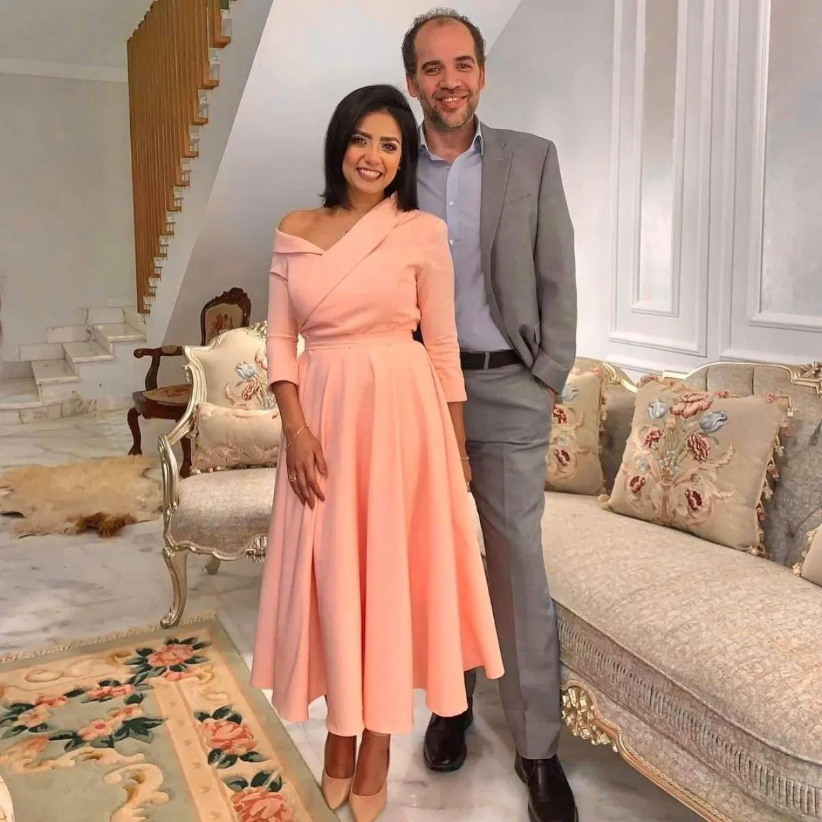 خطوبة سهر الصايغ - صورة من صفحتها على انستغرام