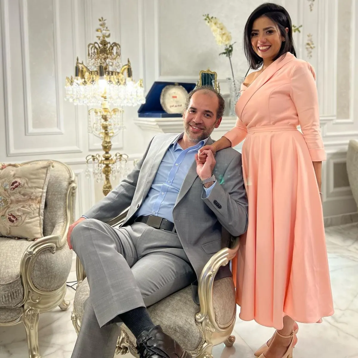 خطوبة سهر الصايغ - صورة من صفحتها على انستغرام