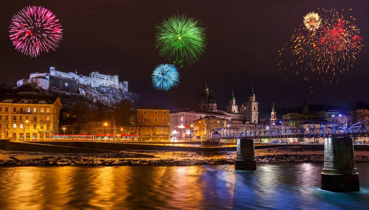 سالزبورغ مدينة جذابة للغاية في احتفالات العام الجديد