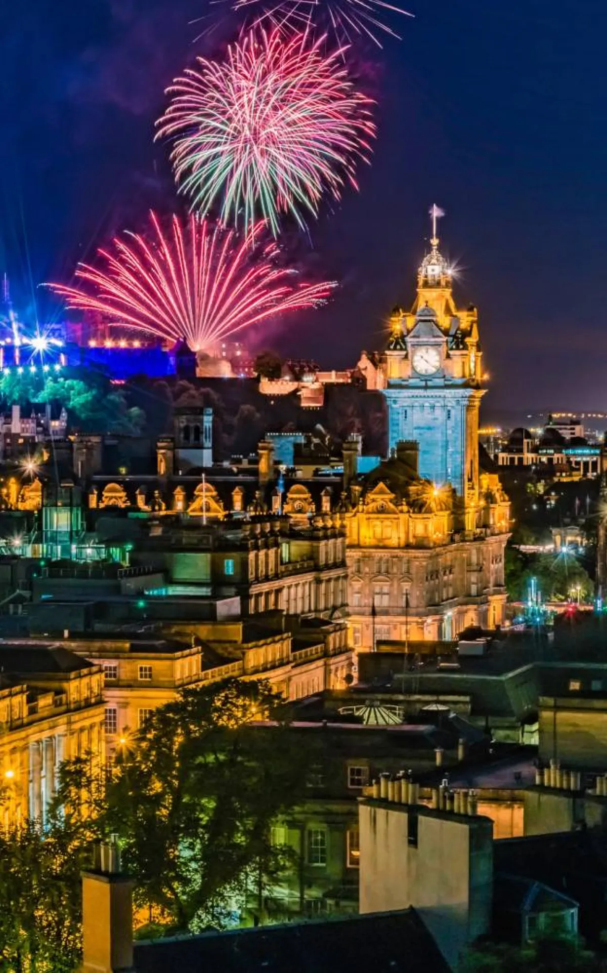 أدنبرة من المدن الأكثر حماسة في استقبال العام الجديد